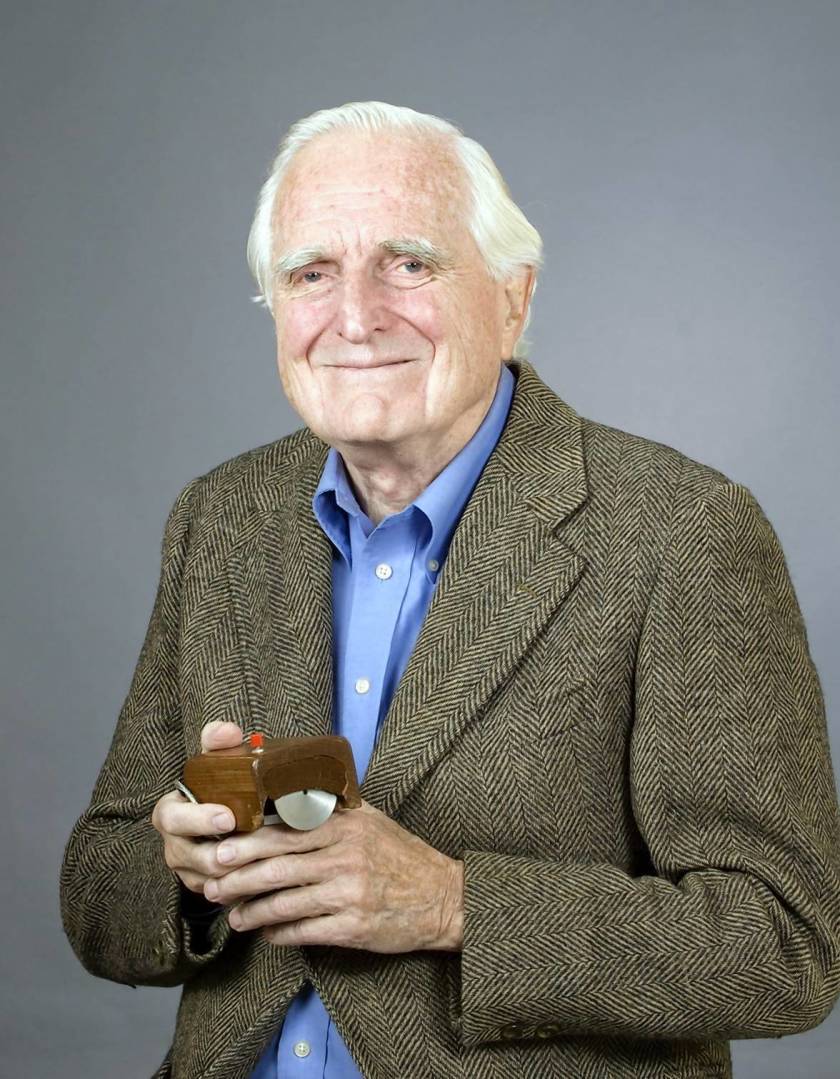 Portrait Foto von Doug Engelbart