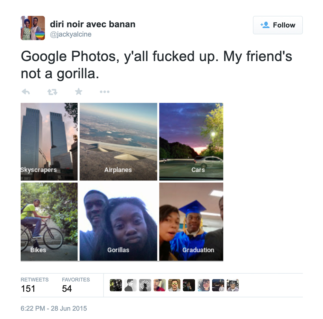 Google Photos markiert schwarze Menschen als Gorillas