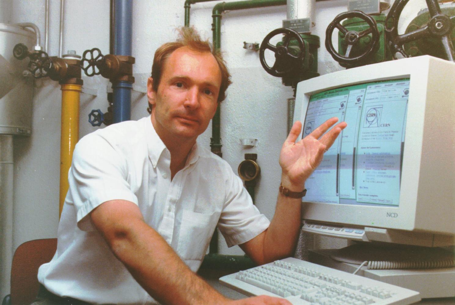 Portrait Foto von Tim Berners-Lee